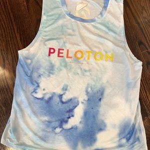 Peloton tank - by spiritual gangster • tie dye